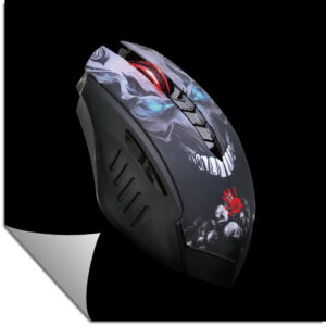 Mouse A4 R80 Plus Bloody Gaming Wireless Skull Activated