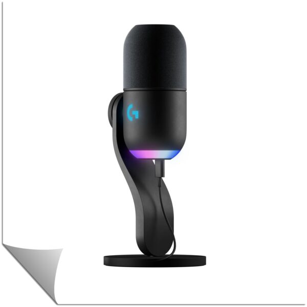 Microphone Logitech Yeti GX Black